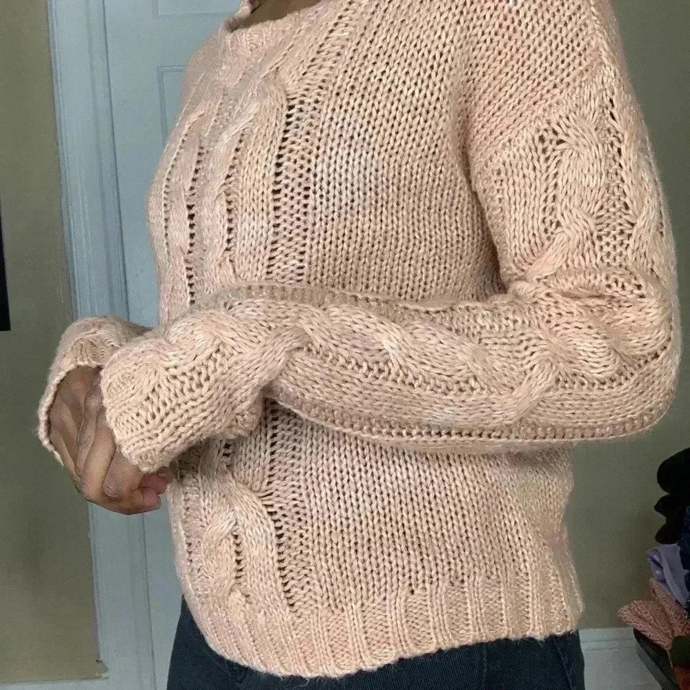 Light Wool Knit Sweater